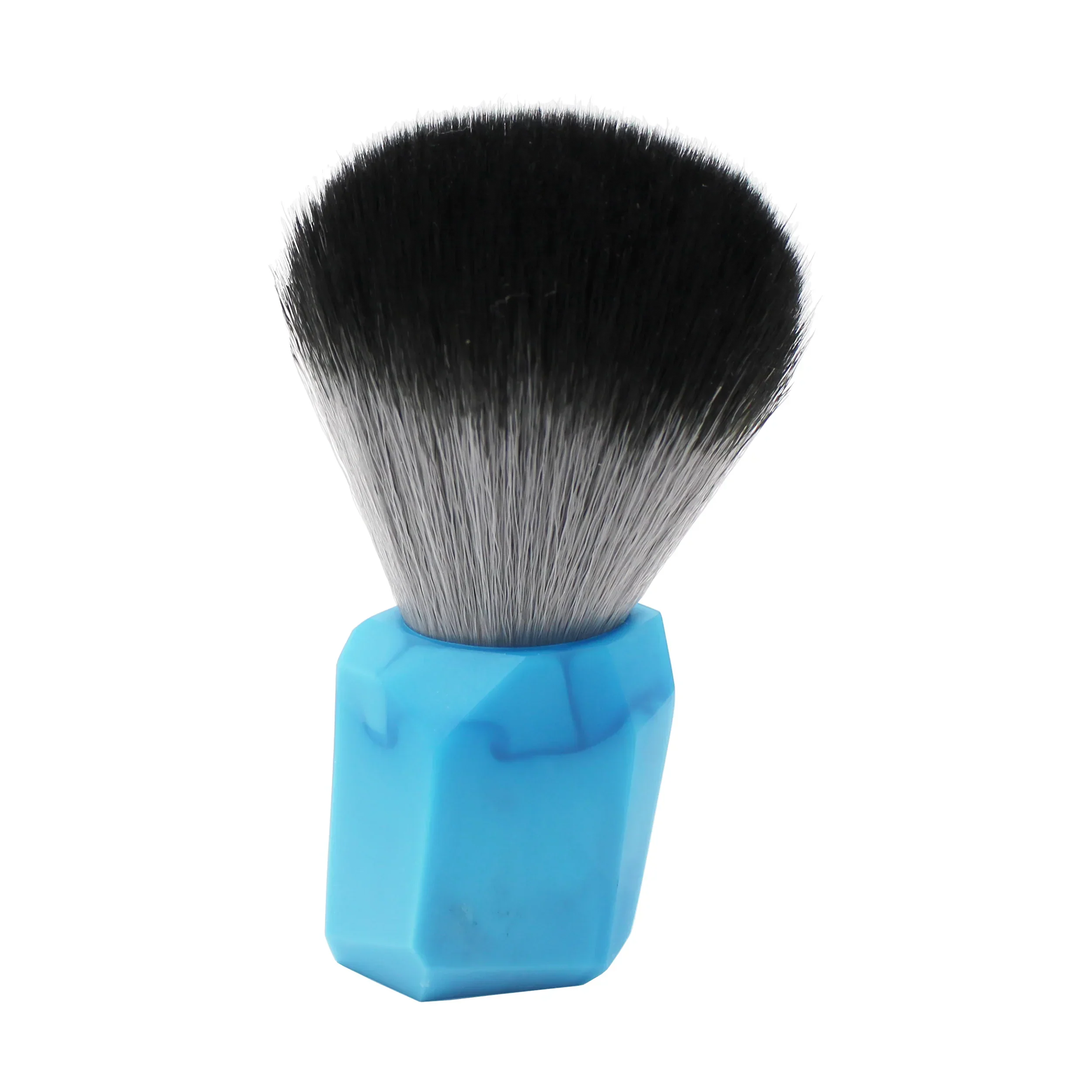 Geo Blue Shaving Brush